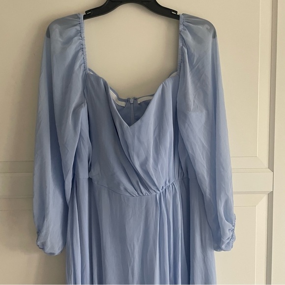 Vivian Diamond Dessy Collection 3104 Sheer Off Shoulder Dress 30846 - Picture 5 of 6